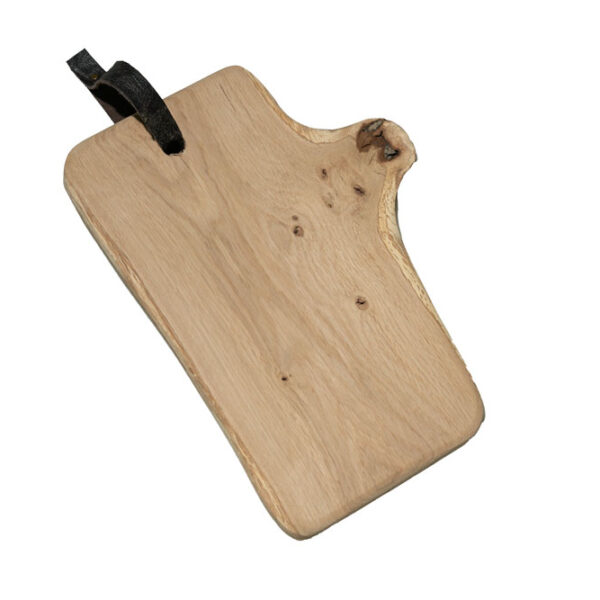 Eikenhouten snijplank 31 x 17 cm 'Rustiek'
